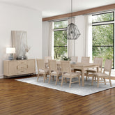 Sandnes 7 Pc Dining Table Set