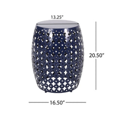 Metal end Table -Large