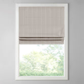 Basketweave Room Darkening Cordless Roman Shade