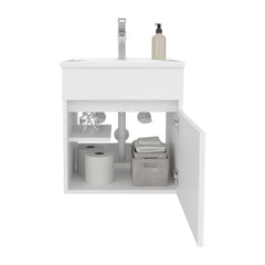 Newell Vanity Sink, Bathroom, White