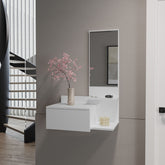 Floating Hallway Cabinet Lowell, Living Room, White