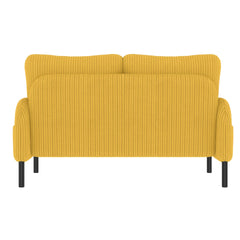 UNITED WE WIN corduroy fabric, comfortable monochrome double sofa, suitable for living rooms and bedrooms