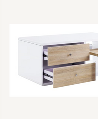 Verux White High Gloss Finish Coffee Table