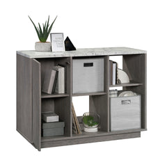 Accent Storage Cabinet with Adjustable Shelves, Gray finish