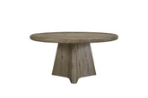 Round Standard Height Table - English Knotty Oak