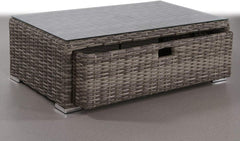Fully Assembled Glass Outdoor Coffee Table