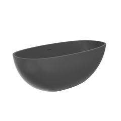 65.2 inch freestanding solid surface soaking bathtub for bathroom
