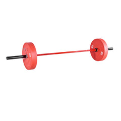 7FT Barbell Bar, Fits 2-Inch Weight Plates, Barbell Bar with Knurled Grip for Strength Training, Weightlifting, Squat, Deadlift, Bench Press, Curl, Overhead Press, 1000lbs/453kg Capacity