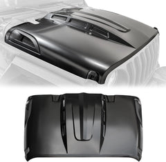 The Avenger Style Hood Compatible with 2018+Jeep Wrangler JL JLU&2020-2023 Gladiator JT(Not for Mojave&392 Model)