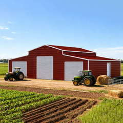 10FT Metal Galvalume Corrugated Panels – Durable Reddish Brown Roof & Wall Sheets