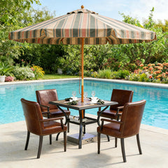 Garden Table,Square Outdoor Dining Table(Only Table)