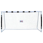 DOUBLE FISHLarge Durable 10x5.2ft Backyard Soccer Goal Set Weatherproof UPVC Frame, Heavy-Duty Soccer Nets, Convenient Carry Bag, Sturdy Ground Stakes