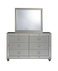 CHLOE GEMSTONE SILVER MIRROR