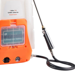 Battery Powered Backpack Sprayer 4 Gal Tank 0-90 PSI Adjustable Pressure