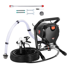 Stand Airless Paint Sprayer, 3000PSI 750W Efficient Electric Airless Sprayer,for Home Interior and Exterior Furniture and Fences, Handheld Paint Sprayers, Fine and Even Painting Effect