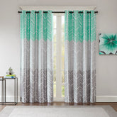 Printed Total Blackout Curtain Panel(Only 1 Pc Panel)