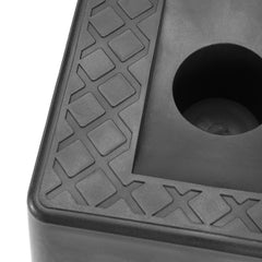 Trailer Jack Block, 6000 lbs Capacity per RV Leveling Block, High-quality Polypropylene RV Camper Stabilizer Blocks, RV Travel Accessories Use for Any Tongue Jack, Post, Foot, 5th Wheels, 4-Pack