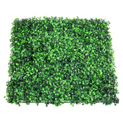 Artificial Boxwood Panel UV 24pcs Boxwood Hedge Wall Panels Artificial Grass Backdrop Wall 20" X 20" 4 cm Green Grass Wall Fake Hedge for Decor Privacy Fence Indoor Outdoor Garden Backyard