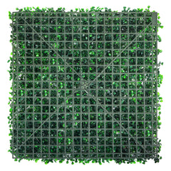 Artificial Boxwood Panel UV 24pcs Boxwood Hedge Wall Panels Artificial Grass Backdrop Wall 20" X 20" 4 cm Green Grass Wall Fake Hedge for Decor Privacy Fence Indoor Outdoor Garden Backyard