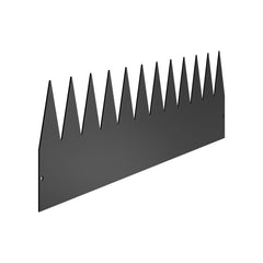 Steel Landscape Edging 6 Packs 40 x 8in Rust-Resistant Garden Edging Border Black