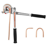 3 in 1 Lever Pipe Tube Bender for 1/4", 3/8", 1/2" O.D. 0-180° Bending