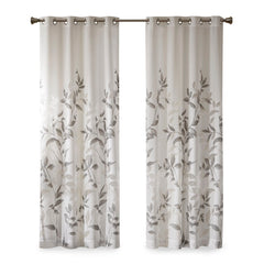Burnout Printed Curtain Panel