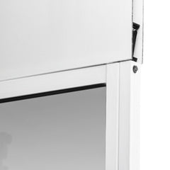 Dog Door for Sliding Glass Door 75 7/8"-80 11/16" Adjustable Height M