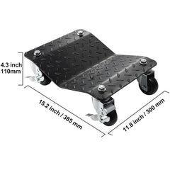 Wheel Dolly, 6000 lbs/2722 kg Car Moving Dolly, Wheel Dolly Car Tire Stake Set of 4 Piece, Heavy-duty Car Tire Dolly Cart Moving Cars, Trucks, Trailers, Motorcycles, and Boats