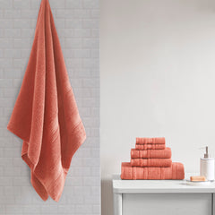 Super Soft Cotton Quick Dry Bath Towel 6 Piece Set