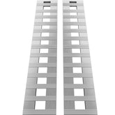 84*14*2.5 Inch Aluminum Ramps 6000LBS Capacity Car Trailer Truck ATV Ramps 1 Pair 2 Ramps