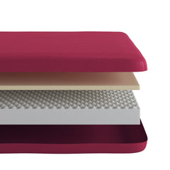 NapQueen 5 inch Twin size Memory Foam Kids Pink Mattress