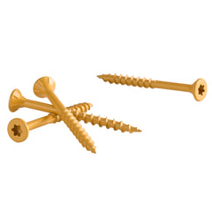 Wood Screws #8 Anti-Rust 2-Inch Outdoor Deck Screws 350PCS T25/Torx Star Drive
