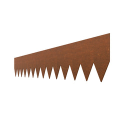 Steel Landscape Edging 6 Packs 40x6in Weather-Resistant Garden Edging Border