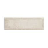 100% Cotton Tufted 3000 GSM Reversible Bath Rug Natural 24x72"