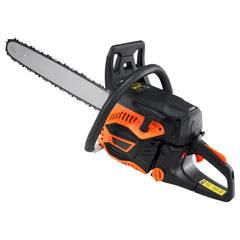52CC 18" Gasoline Chainsaw Gas Powered Wood Cutting Engine Gas Chain Saw