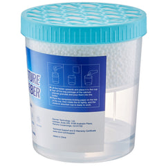 Moisture Absorber Bucket, 2 Packs 16.2 oz Hi-Capacity Moisture Absorber Bucket with 800ml Storage Area & Reusable Outer Bucket for Long-Term Use, Fragrance Free Moisture Absorber for Fresher Air