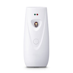 Automatic Air Freshener Spray Dispenser, 2-Pack, Wall Mounted or Free Standing, Battery Operated, Multiple Time Settings for Home, Indoor, Bathrooms, Offices, Hotels, Commercial Places, White