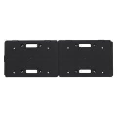 Furniture Dolly, 500 lbs Capacity Each Count, Furniture Mover with Wheels, Portable Moving Rollers 4 Wheels Heavy Duty, Small Flat Dolly Cart with Interlocking for Heavy Furniture, 2 Pack, Black
