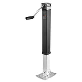 Trailer Jack Weld-on Pipe Mount Swivel Trailer Jack 8000 lbs 15" Travel