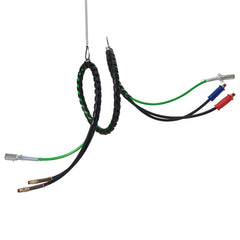 15FT Semi Truck Air Lines Kit with 2PCS Glad Hands, 3-in-1 Air Hoses & 7 Way ABS Electric Power Line, with 2PCS Gladhand Handles, 4PCS Seals and Tender Spring Kit for Semi Truck Trailer Tractor