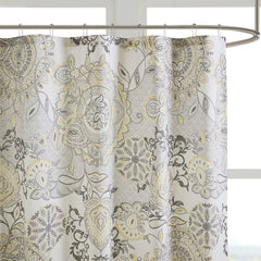 Printed Cotton Shower Curtain