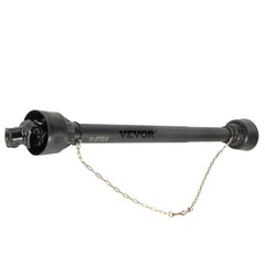PTO Shaft 1 3/8" PTO Drive Shaft, 6 Spline End Round End PTO Driveline Shaft, Series 4 Tractor PTO Shaft, 39"-55" Brush Hog PTO Shaft, Black PTO Shaft for Bush Hog/Finish Mower/Rotary Cutter