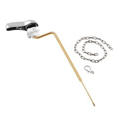 Toilet Handle Replacement Kit Side Mount Universal Toilet Flush Handle Chrome
