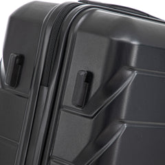 HIFINE TOURIST 20"/24"/28" 3 pcs/set in ABS Spinner Wheel Luggage, Matching Color , With Combination Lock (Black)