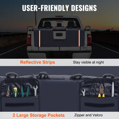 53-inch Tailgate Pad 5-Bike Pickup Truck Bed Tailgate Pad Protector Cover
