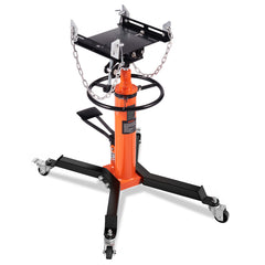 Hydraulic Transmission Jack 1322 lbs 360° Swivel Wheels For Car Lift
