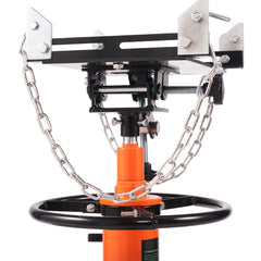 Hydraulic Transmission Jack 1322 lbs 360° Swivel Wheels For Car Lift