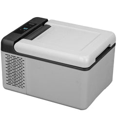 12 Volt Refrigerator 10 Qt, Portable Mini Freezer (-4℉~68℉) W/APP Control Car Compressor Fridge Cooler 12V/24V DC and 110-220V AC For Camping, Road Trip, Travel, Outdoor and Home