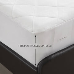 1 PCS Queen Heated Mattress Pad White