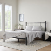 Weekender 90gsm Bamboo Sheet Set, Queen, Charcoal